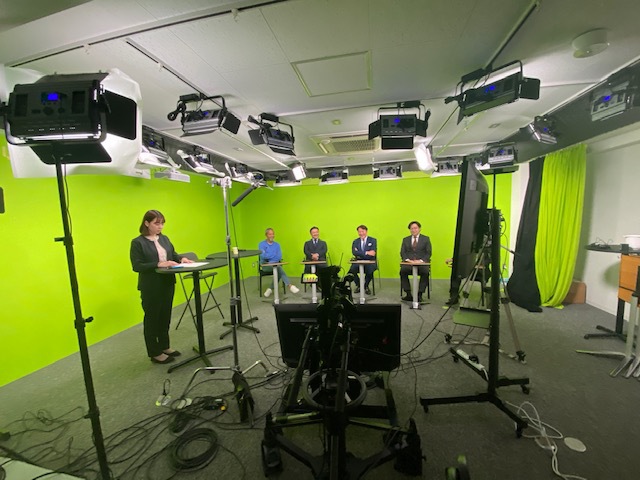 スタジオ　撮影　配信　オンライン　zoom 代行　会社　業者　東京　運営　イベント　セミナー　ウェビナー