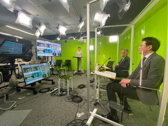 スタジオ　撮影　配信　オンライン　zoom 代行　会社　業者　東京　運営　イベント　セミナー　ウェビナー